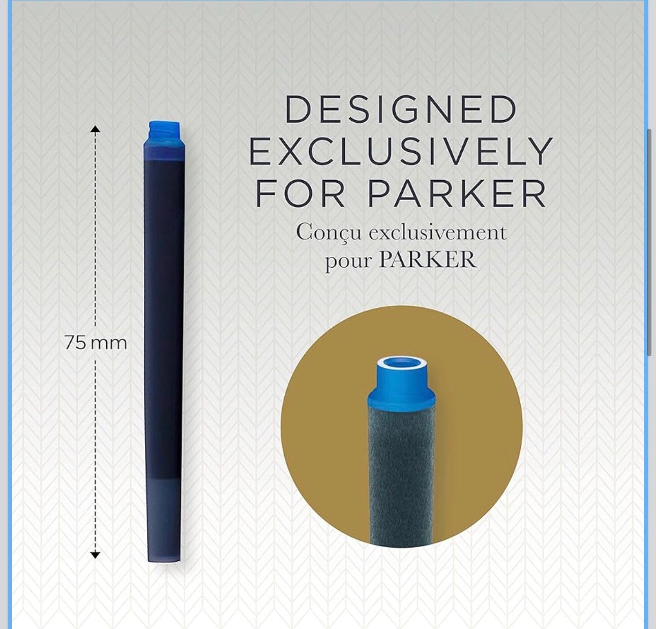 Parker Quink Cartridge Blue