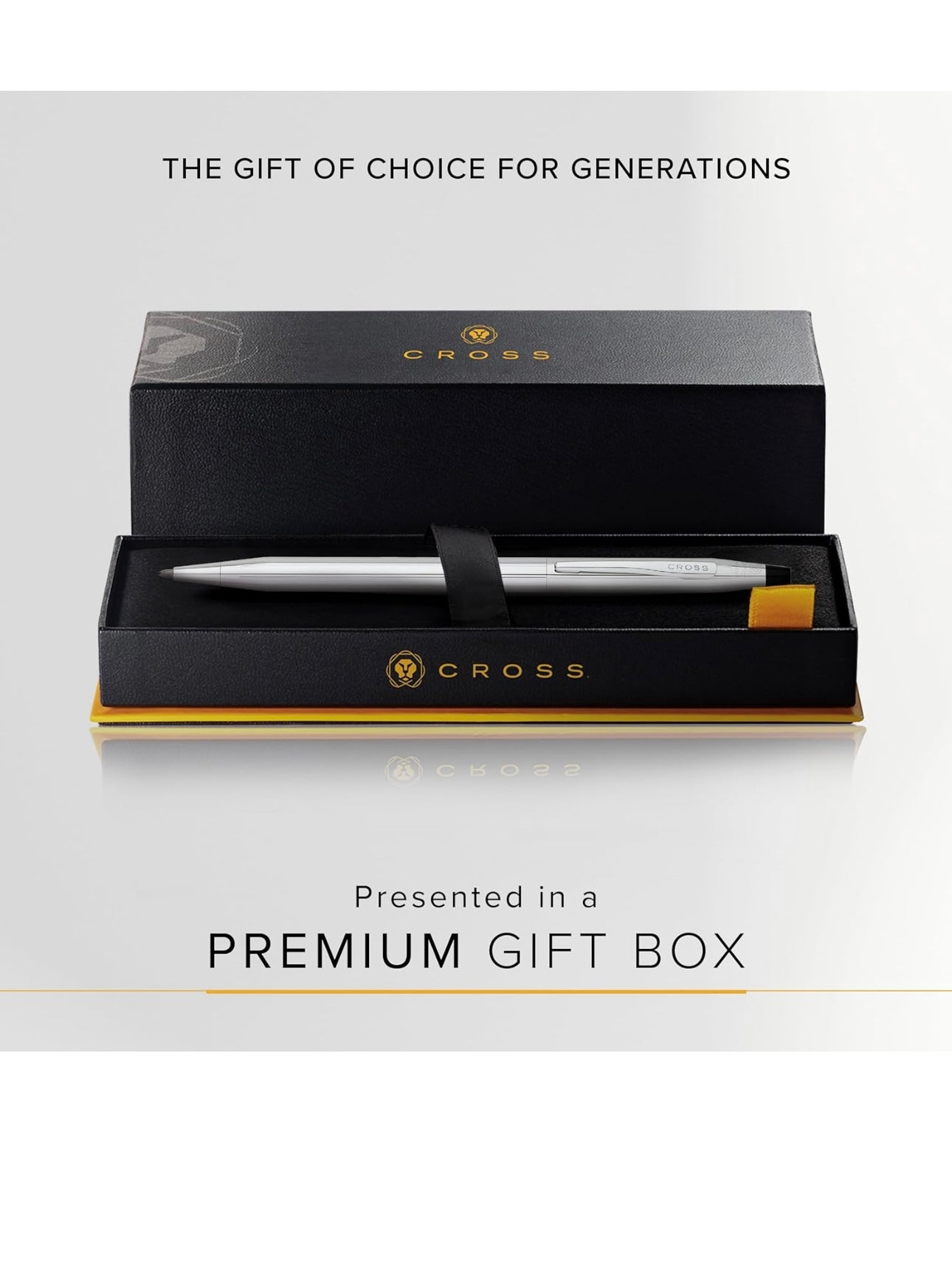 Cross Classic Century, Satin Chrome, Ballpoint Pen (AT0082-14)