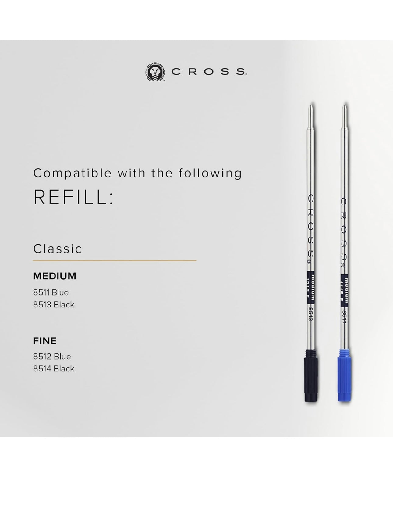 Cross Classic Century, Satin Chrome, Ballpoint Pen (AT0082-14)