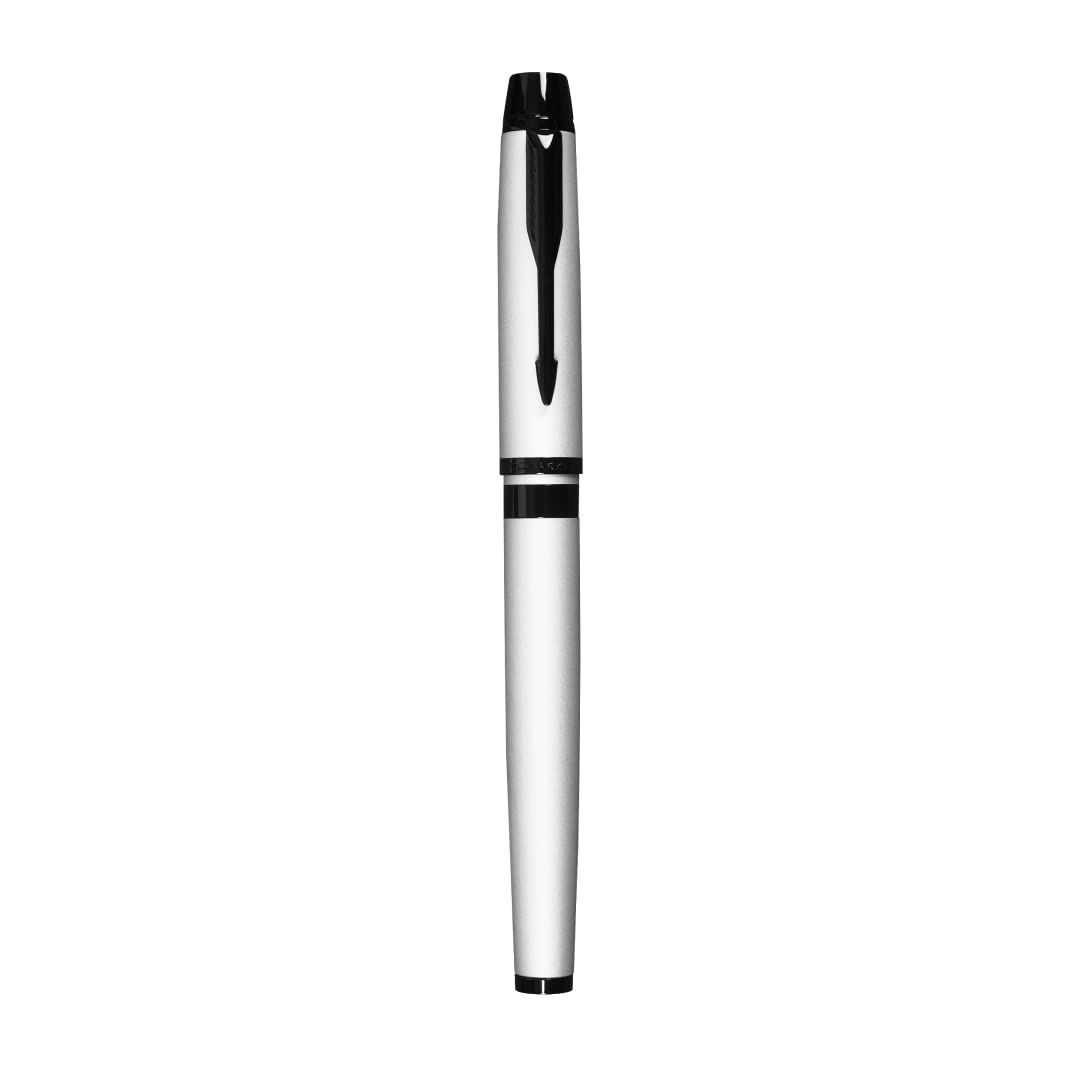 Parker Odyssey Dark Grey Black Metal Trim Roller Ball Pen