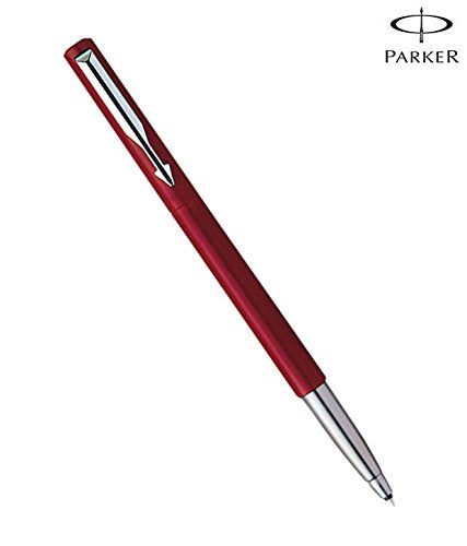 Parker Vector Standard triple set Fountain Pen Roller Ball Pen and Ball Pen - Red Body