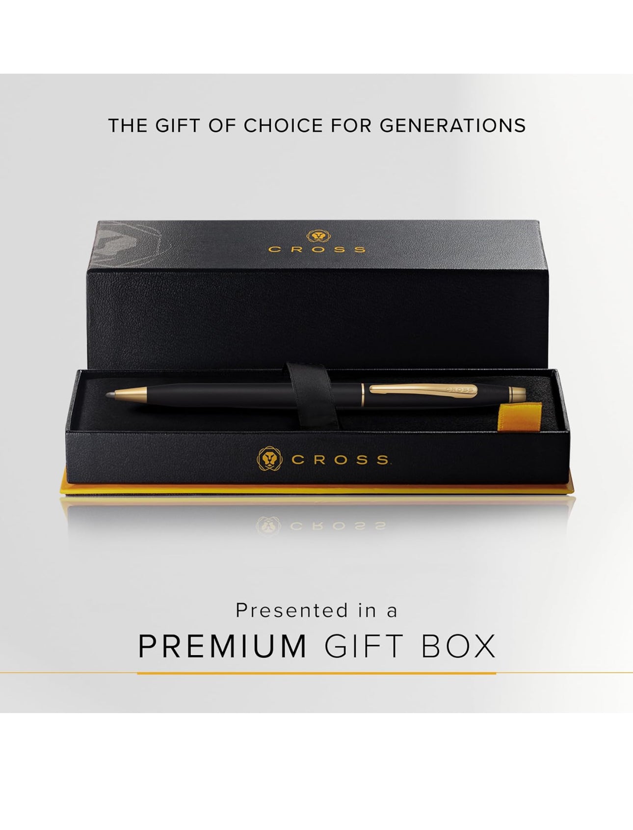 Cross Classic Century Ballpoint Pen (Classic Black) 23 K Gold plated