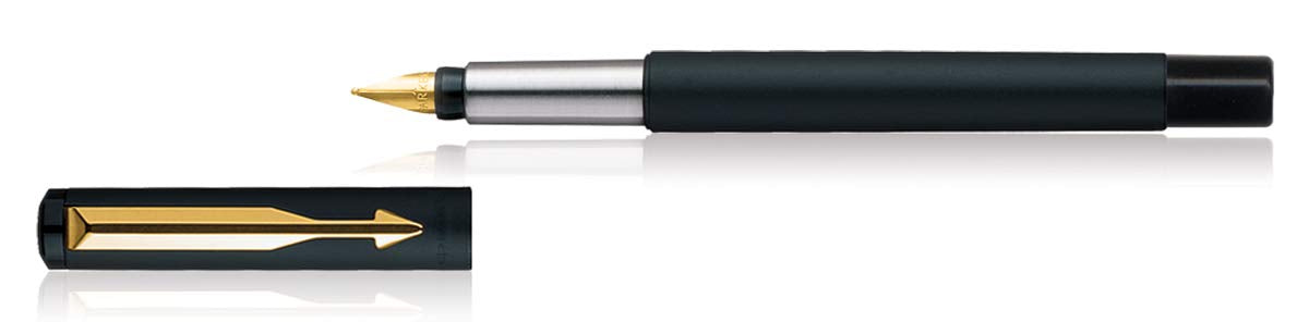 Parker Vector GT Fountain Pen, Matte Black