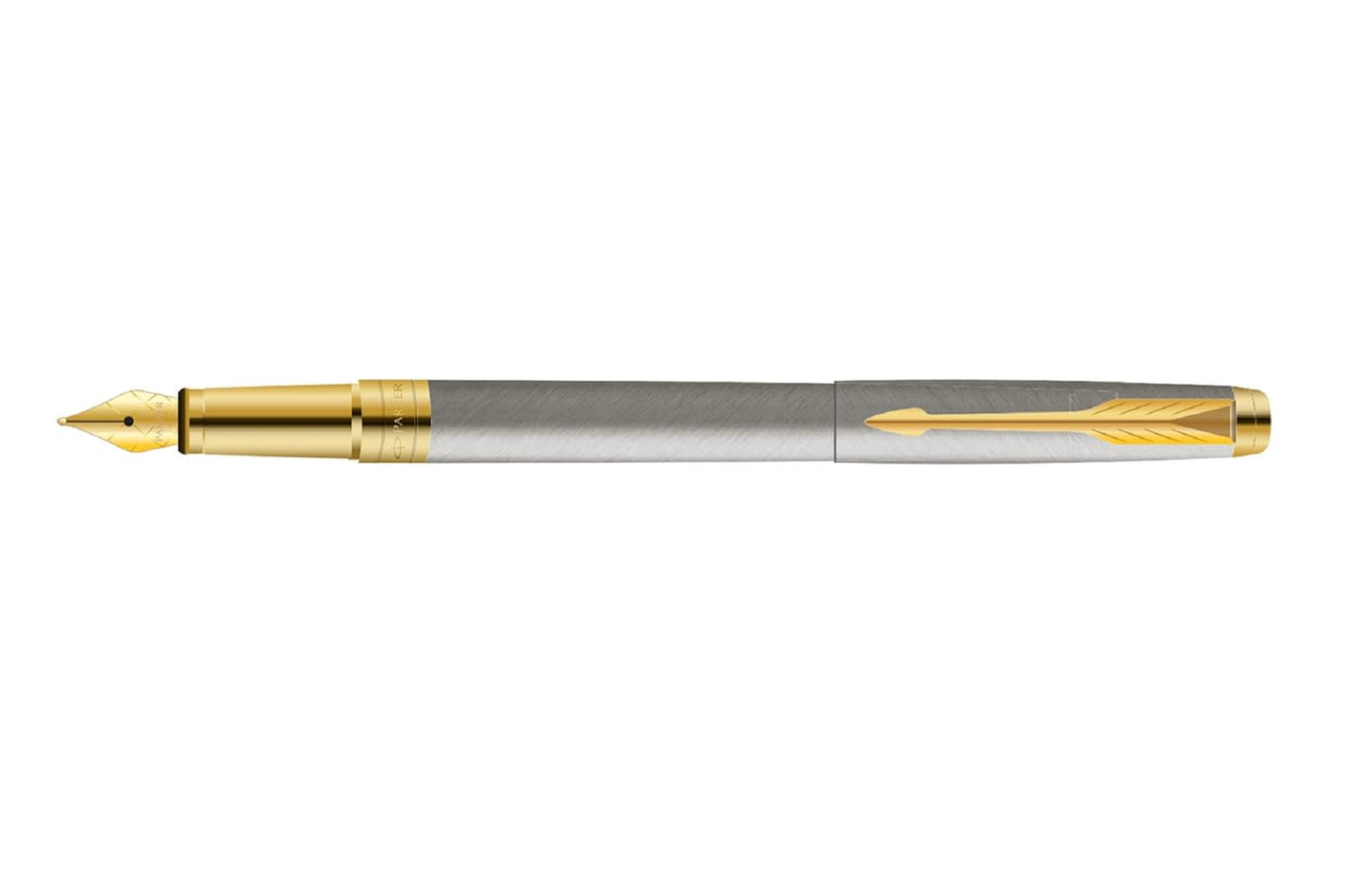 Parker ASTER BRUSHED METAL GT FP (Fountain Pen)