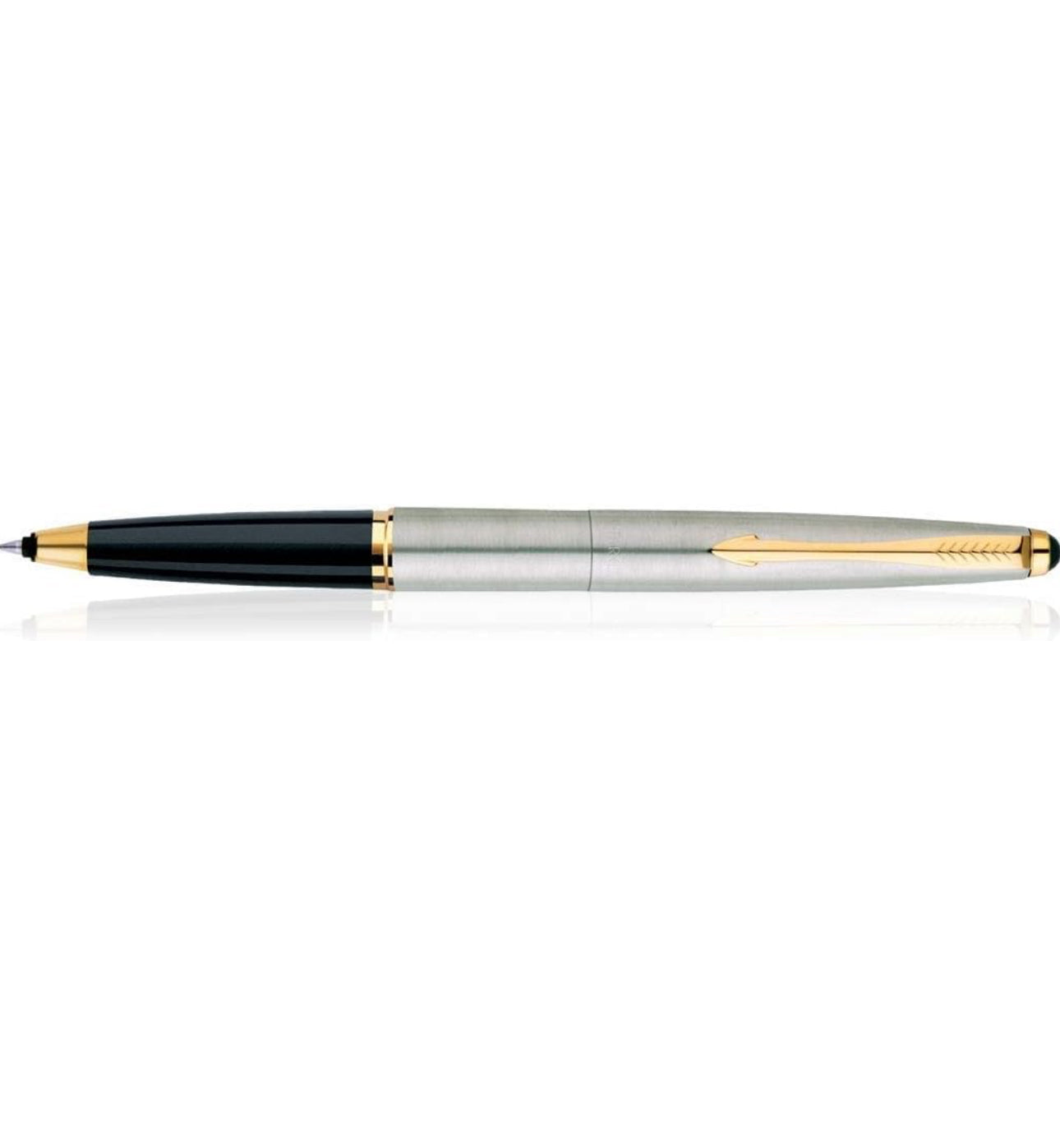 Parker Galaxy Standard Gold Trim Ball Pen - Black