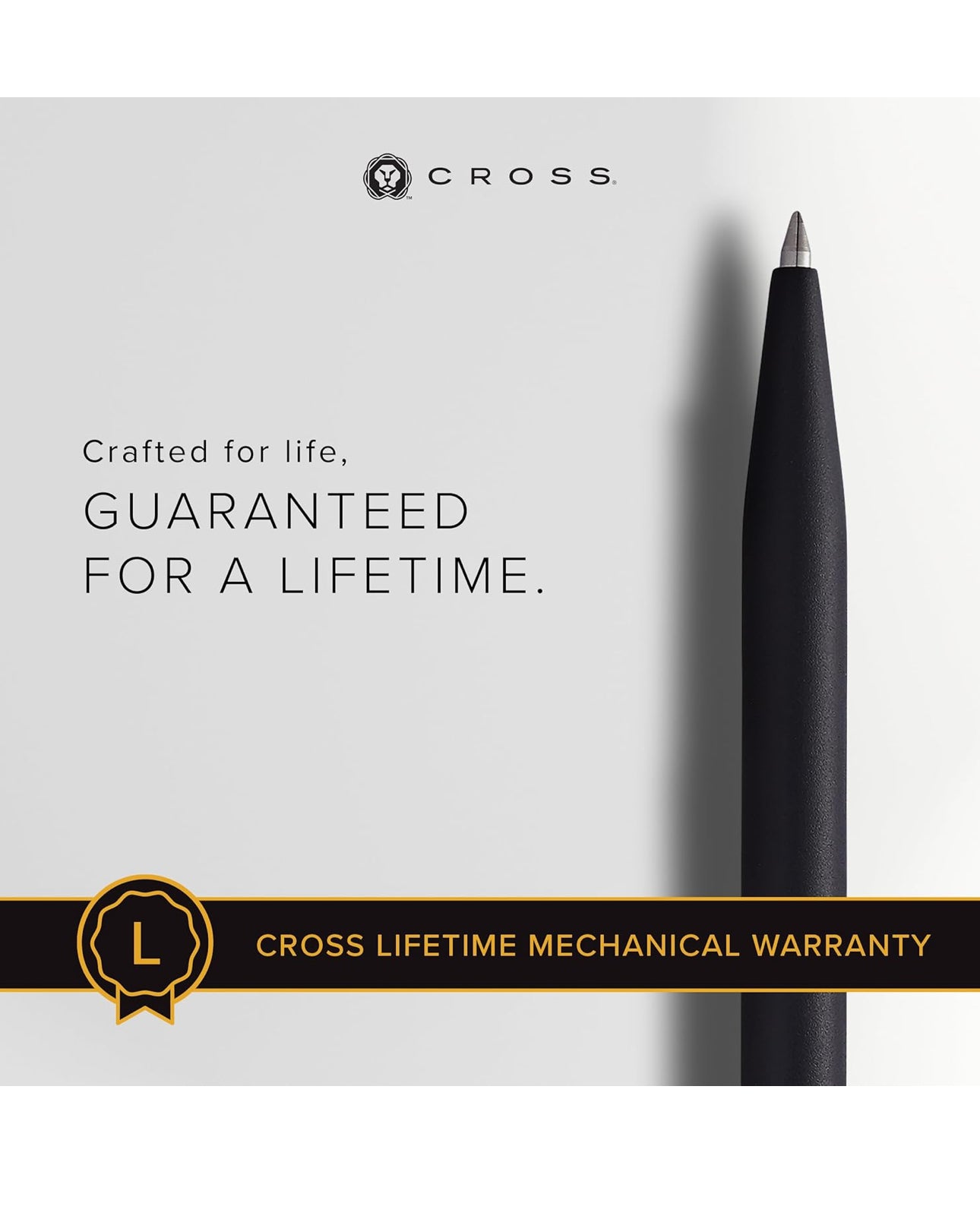 Cross Click Gel Ink Roller Ball Pen (Black)