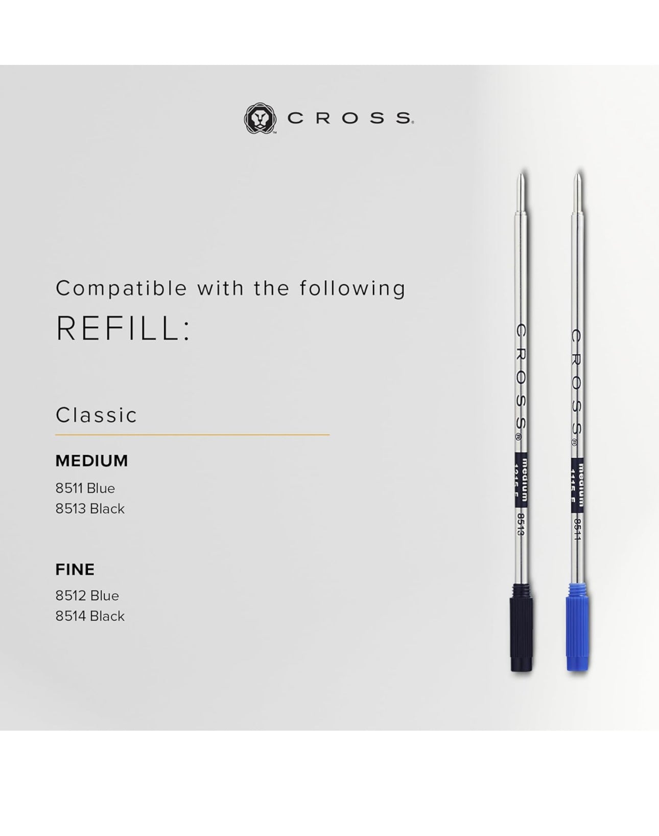 Cross Classic Century Ballpoint Pen (Classic Black) 23 K Gold plated